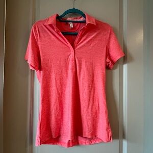 Under Amour heat gear polo shirt- Women’s M